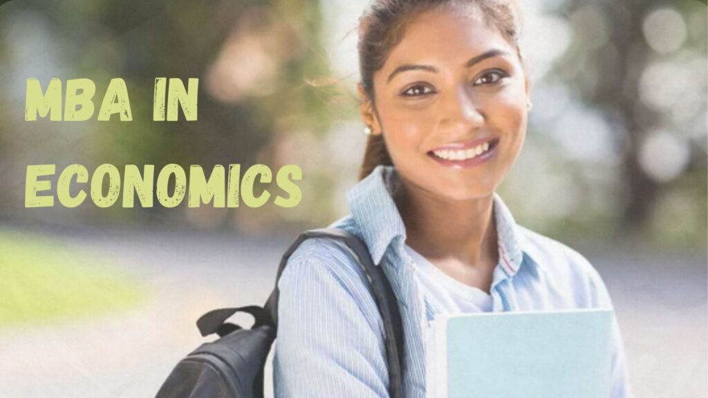 Online MBA in Economics