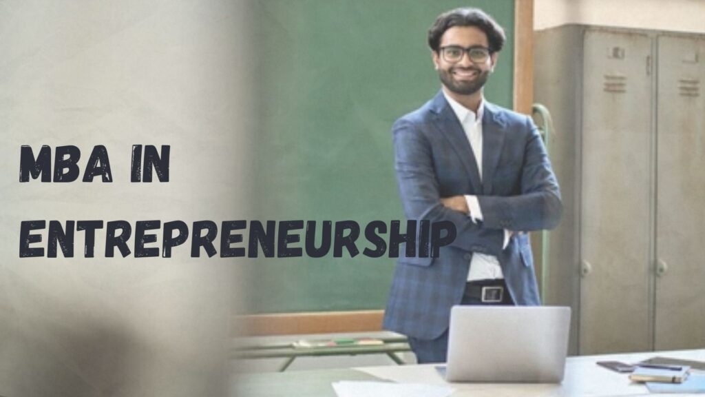 Online MBA in Entrepreneurship 